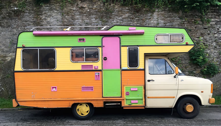 camping car vintage